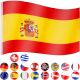 FLAGMASTER® Zászló Spanyol SPA 120 x 80 cm