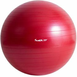 Gimnasztikai labda MOVIT - 65 cm, piros