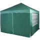 Pavilon oldalfal INSTENT® 3 x 3 m Zöld