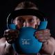 Kettlebell súlyzó MOVIT 12 kg zöld