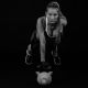 MOVIT Kettlebell 24 kg fekete