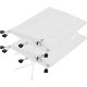 INSTENT PRO Pavilon oldalfal 3 x 3 m fehér