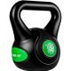 Kettlebell súlyzó MOVIT 16 kg fekete/zöld