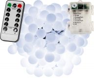 VOLTRONIC® Világítás 100 LED Hideg fehér 3AA + vezérlő