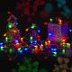 VOLTRONIC® Világítás 10 m 100 LED színes + vezérlő