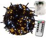 VOLTRONIC® Fényfüzér 100 LED Fehér mix sötét + vezérlő