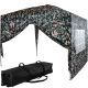 INSTENT BASIC Kerti pavilon 3 x 3 m + 2 oldalfal woodland