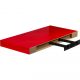 Fali polc STILISTA® Volato Piros fényes 60 cm