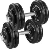MOVIT Egykezes súlyzó szett 2 x 25 kg öntöttvas