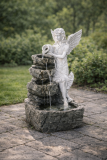 STILISTA Kerti szökőkút  35 x 32 x 49 cm angyal