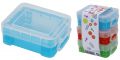 Mini tároló doboz + fedéllel, 3 db