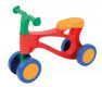Futóbicikli műanyag ülésmagasság 26 cm piros 1,5 éves