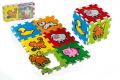 Habkirakó puzzle állatok 15 x 15 x 1,2cm 6 db