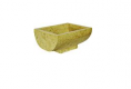 Mosdókagyló természetes kőből - GRATIA Yellow