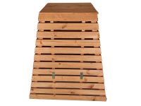 Fa komposztáló piramis 1040 L cseh gyártmány