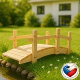 Fa kerti híd 71 cm festetlen cseh gyártmány