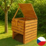 Fa komposztáló  600 L cseh asztalosműhelyből származó