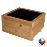 Fa virágcserép Flor 46 x 46 x 29 cm cseh gyártmány