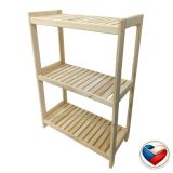 Gaboni Polcos állvány 3 polcos  93 x 70 x 33 cm