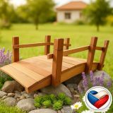 Fa kerti híd 71 cm festett cseh gyártmány