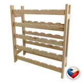 GABONI Bortartó állvány 30 üvegnek 64 x 75 x 25 cm