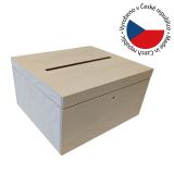 Fa doboz esküvői ajándék borítékhoz közepes  29 x 15 x 24,5