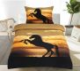 Ágyneműhuzat készlet 3D MUSTANG - 140 x 200 cm