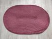 JAHU Tányéralátét ovális DECO Burgundi