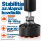 Szabadon álló bokszzsák 175 cm 12 tapadókoronggal