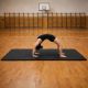 Tornaszőnyeg XXL 210 × 110 × 2 cm fekete