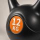 12 kg-os műanyag kettlebell cementtöltettel