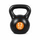 12 kg-os műanyag kettlebell cementtöltettel