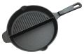 Cattara Grill serpenyő DUO 25 cm öntöttvas