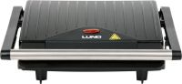 COMPASS Grillsütő 275 x 220 x 90 mm Panini 750 W fekete