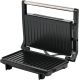 COMPASS Grillsütő 275 x 220 x 90 mm Panini 750 W fekete
