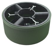 COMPASS Karácsonyfatartó / virágcserép 5 L zöld