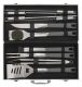 Cattara Grill tartozék készlet GREY LINE 11 db + Alu táska