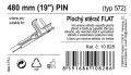 Ablaktörlő FLAT BULK (PIN)  19 /480 mm