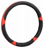 COMPASS Kormánykerék huzat  GRIP piros/fekete