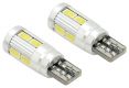 Compass Izzó10 SMD LED 12V, T10 CAN-BUS fehér 2 db