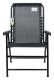 Cattara Kempingszék összecsukható TERST fekete
