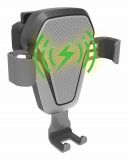 COMPASS Telefontartó Luke-V vezetéknélküli töltés ezüst