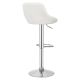 MIADOMODO Bárszék 2 db karfa nélkül fehér
