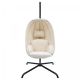 MIADOMODO Függő hintaszék 160 kg bézs