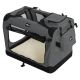 Leopet Szállító doboz kutyáknak L 70 x 52 x 52 cm antracit