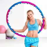 Masszázs Hula Hoop MOVIT 103 cm 48 mágnessel összecsukható