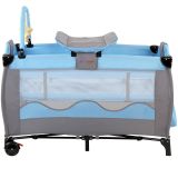 INFANTASTIC Gyerekágy hordozható KDRBT Kék