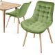 MIADOMODO Étkezőszék készlet 2 db zöld