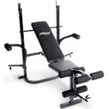 PHYSIONICS Multifunkcionális fitnesz edzőpad 18 kg fekete