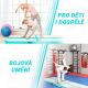 PHYSIONICS Felfújható tornaszőnyeg Airtrack zöld 800 cm